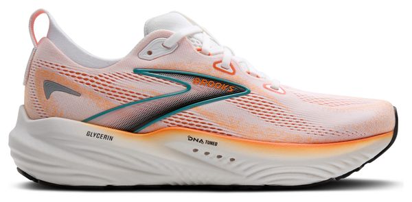 Brooks Glycerin 22 Laufschuhe Weiß/Orange Herren