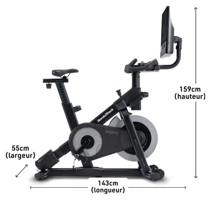 Vélo d'appartement X24 / 24 Niveaux de résistances