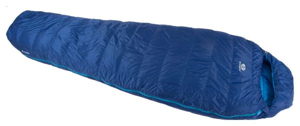 Sac de couchage momie SirJoseph trekking Rimo III 600-Droite 200 cm-Bleu marine