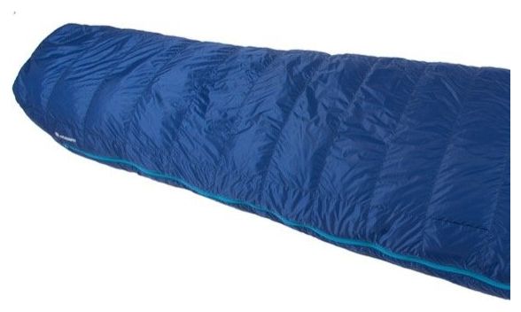 Sac de couchage momie SirJoseph trekking Rimo III 600-Droite 200 cm-Bleu marine