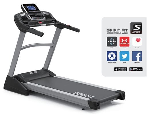 Tapis de course Motorisé 19 KM/H XT385 - Spirit Fitness