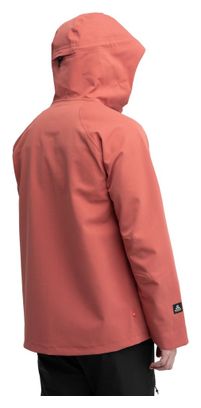 Veste randonnée hardshell homme Simien Rouge