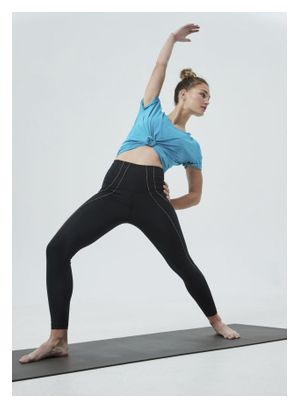 Nike Yoga Dri-Fit 3/4 Tights Damen Schwarz