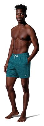 Nike Swim Breaker Logofetti zwemshort voor heren, groen