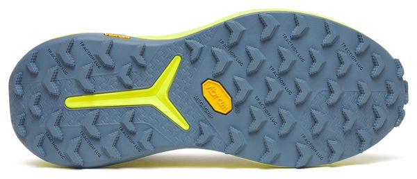 Zapatillas Trail Saucony Xodus Ultra 4 Blanco/Amarillo Mujer