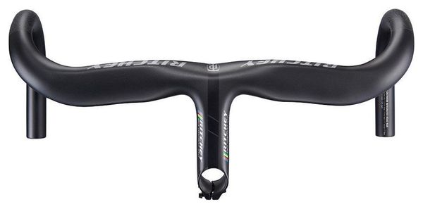 Combo Handlebar Stem Ritchey WCS Carbon Solostreem 440 mm Black