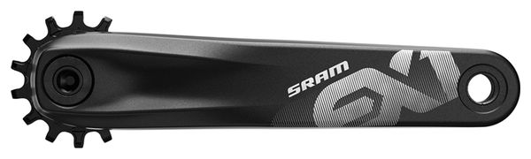 SRAM EX1 E-Bike Kurbelgarnitur Bosch / Brose / Yamaha Schwarz