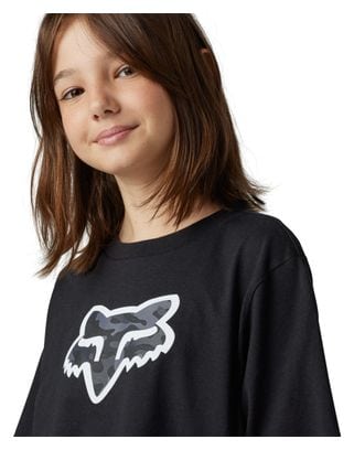 Fox Vzns Camo Kids T-Shirt Black
