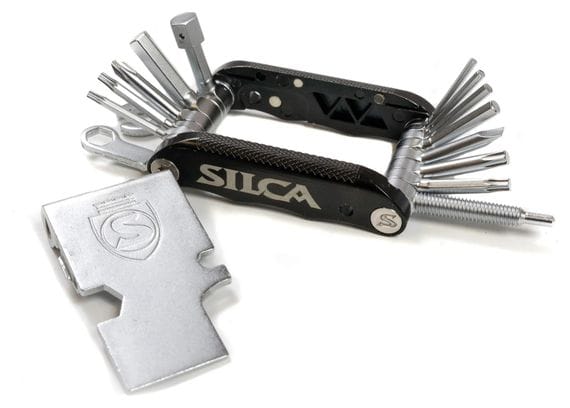 Silca Tool Cuchillo del Ejército Italiano Venti Negro