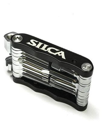 Silca Tool Cuchillo del Ejército Italiano Venti Negro