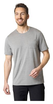 Camiseta de manga corta gris Odlo Ascent 365