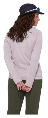 Giacca in pile Mammut Crag ML viola da donna