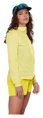 Mammut Aenergy WB Hooded Windbreaker Jacket, Women's, Yellow