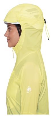 Mammut Aenergy WB Hooded Windbreaker Jacket, Women's, Yellow