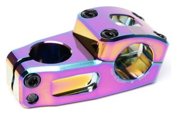 Top Load Radio Bikes Neon Pro OS 31.8mm Violet OilSlick BMX stem