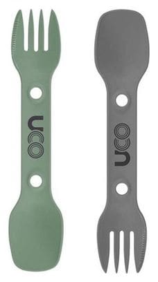 SPORK couverts 3 en 1 pratiques et compacts. - Uco