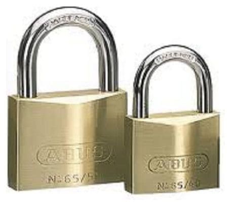 Abus Cadenas 65/50mm - Gris  7cm - Sécurité vélo