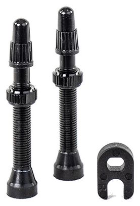 Hutchinson tubeless-ventielparen met demonte-obus
