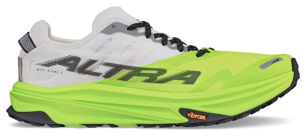 Chaussures Trail Altra Mont Blanc Carbon Jaune/Blanc Homme