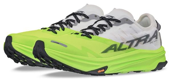 Chaussures Trail Altra Mont Blanc Carbon Jaune/Blanc Homme