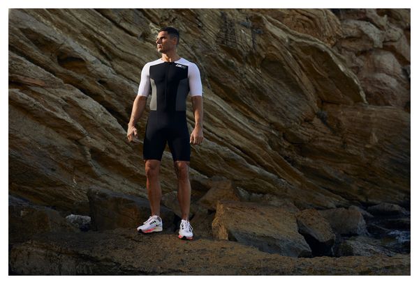 Men's Z3rod Elite Black/White tri-function suit