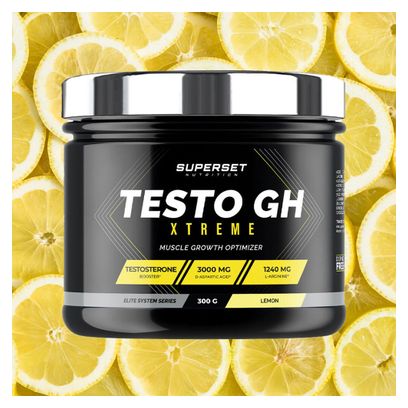 Testo Gh Xtreme (300g) - Superset Nutrition - Citron - Boosters De Gh