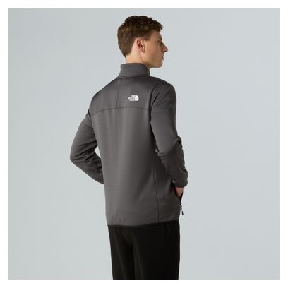The North Face Crest Fleecejacke Grau Mann