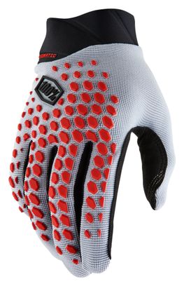 Geomatic 100% Long Gloves Black / Charcoal