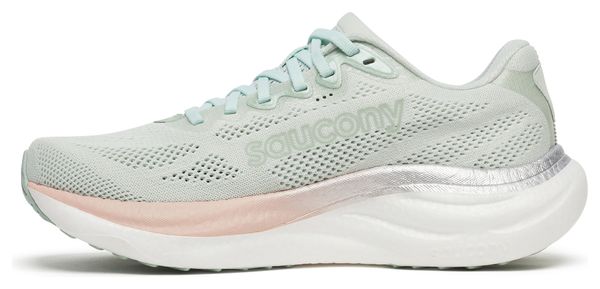 Zapatillas de running Saucony Ride 19 Verde/Rosa Mujer
