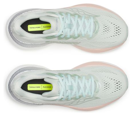 Zapatillas de running Saucony Ride 19 Verde/Rosa Mujer