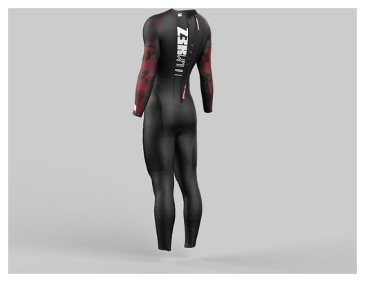 Z3rod Flex Max Neopreen Wetsuit Zwart Rood