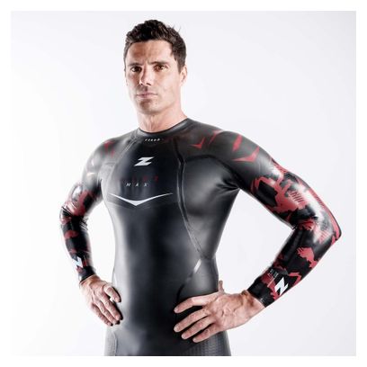 Z3rod Flex Max Neopreen Wetsuit Zwart Rood