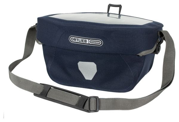 Ortlieb Ultimate Six Urban Handlebar Bag 5L Blue Ink