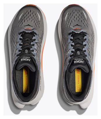 Hoka Kawana Running Shoes Grey Orange