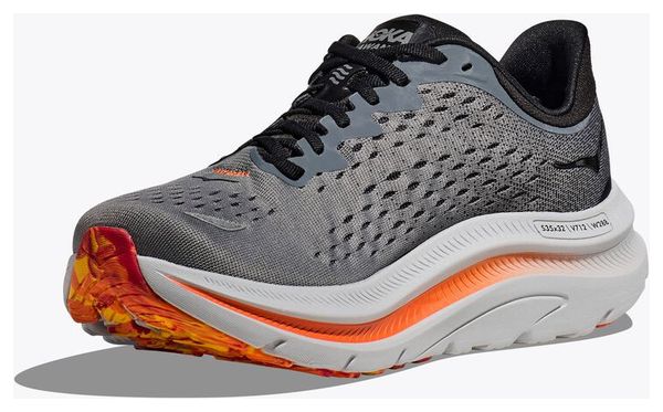 Hoka Kawana Running Shoes Grey Orange