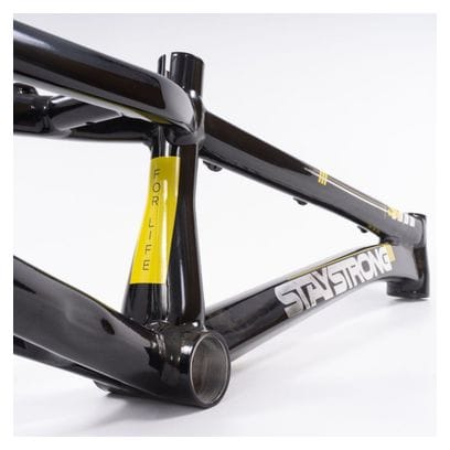 BMX-Rahmen Race Stay Strong For Life V4 Schwarz 2023