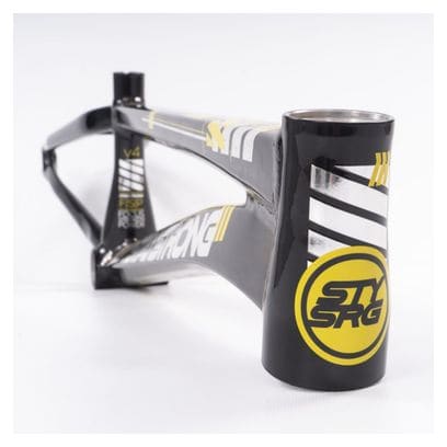 BMX-Rahmen Race Stay Strong For Life V4 Schwarz 2023