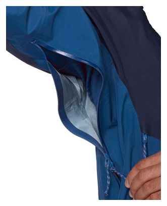 Giacca impermeabile Mammut Crater IV Hooded Blu Uomo