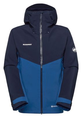 Giacca impermeabile Mammut Crater IV Hooded Blu Uomo