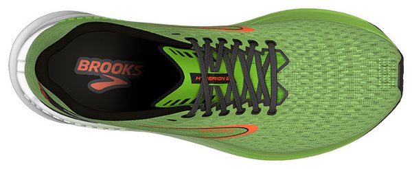 Brooks Hyperion GTS Green Orange Men's Running Shoes