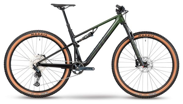 BMC Fourstroke LT Twee Volledig Geveerde MTB Shimano SLX 12S 29'' Diep Bosgroen Zwart 2023