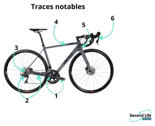 Gereviseerd product - Racefiets Bertin C56 Shimano Ultégra 11V Grijs 2021 S