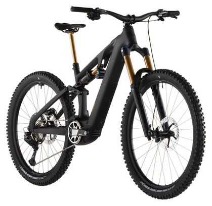 VTT Électrique Tout-Suspendu Cube AMS Hybrid 177 C:62 AT 600X Shimano 12V 600 Wh Bosch 120 Nm 29''/27.5'' Gris Carbon Noir 2026