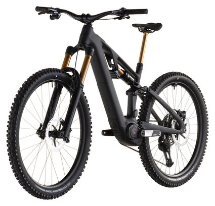 VTT Électrique Tout-Suspendu Cube AMS Hybrid 177 C:62 AT 600X Shimano 12V 600 Wh Bosch 120 Nm 29''/27.5'' Gris Carbon Noir 2026