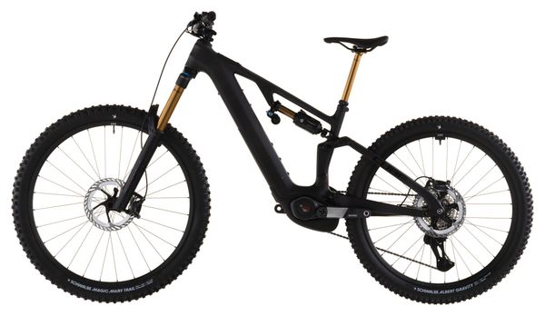 VTT Électrique Tout-Suspendu Cube AMS Hybrid 177 C:62 AT 600X Shimano 12V 600 Wh Bosch 120 Nm 29''/27.5'' Gris Carbon Noir 2026