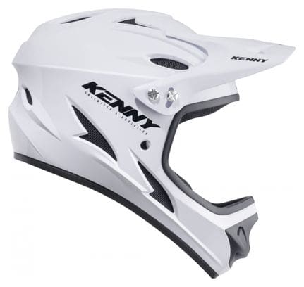 Casco integrale Kenny Down Hill Solid bianco 