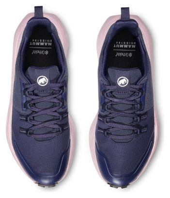 Mammut Aenergy Wandelschoenen Laag Gore-Tex Damesschoenen Blauw/Roos