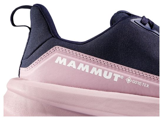 Mammut Aenergy Wandelschoenen Laag Gore-Tex Damesschoenen Blauw/Roos