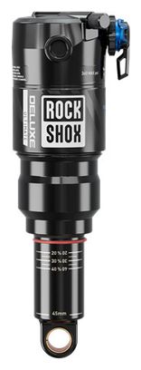 Rockshox Deluxe Ultimate RCT DebonAir Linear XL Trunnion R55/C30 schokdemper Zwart/Rood