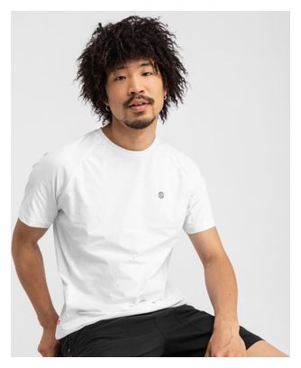 T-shirt randonnée manches courtes homme Picos Blanc